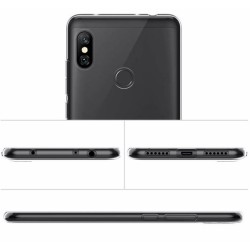 Funda Gel Tpu Fina Ultra-Thin 0,5mm Transparente para Xiaomi Redmi Note 6 Pro 2