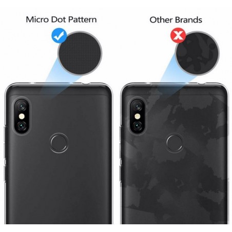 Funda Gel Tpu Fina Ultra-Thin 0,5mm Transparente para Xiaomi Redmi Note 6 Pro