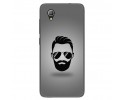 Funda Gel Tpu para Alcatel 1 / Orange Rise 54 / Vodafone Smart E9 Diseño Barba Dibujos