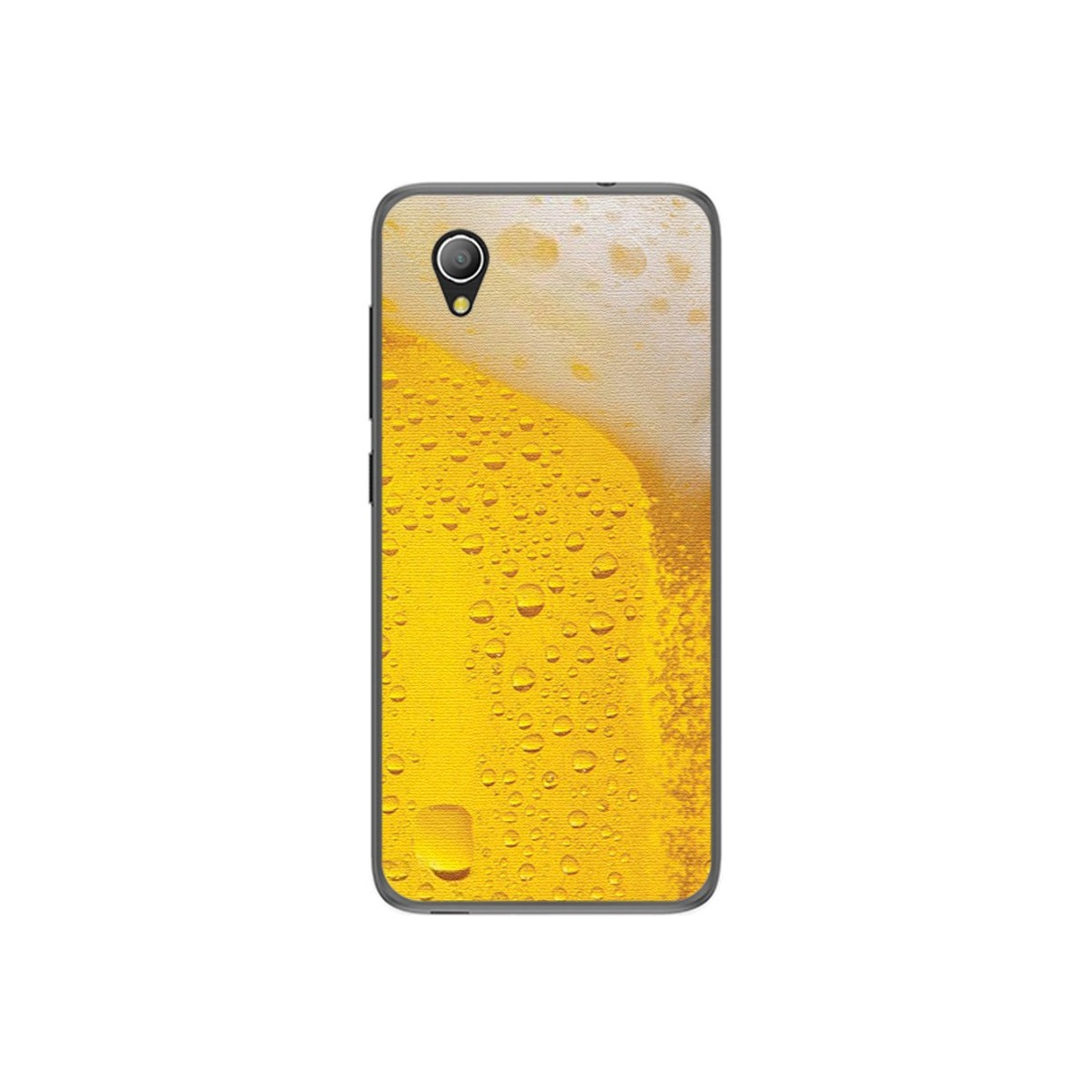 Funda Gel Tpu para Alcatel 1 / Orange Rise 54 / Vodafone Smart E9 Diseño Cerveza Dibujos