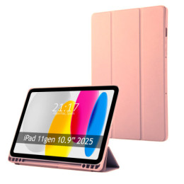 Funda con tapa Smart para iPad 11ª Gen. 10.9 (2025)  color Rosa