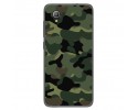 Funda Gel Tpu para Alcatel 1 / Orange Rise 54 / Vodafone Smart E9 Diseño Camuflaje Dibujos