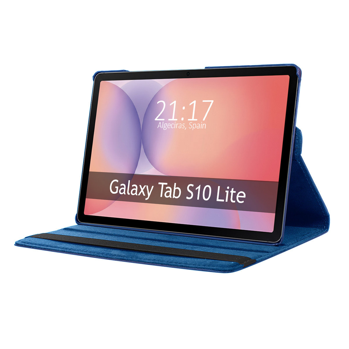 Funda Giratoria 360 para Samsung Galaxy Tab S10 Lite color Azul
