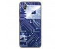 Funda Gel Tpu para Alcatel 1 / Orange Rise 54 / Vodafone Smart E9 Diseño Circuito Dibujos