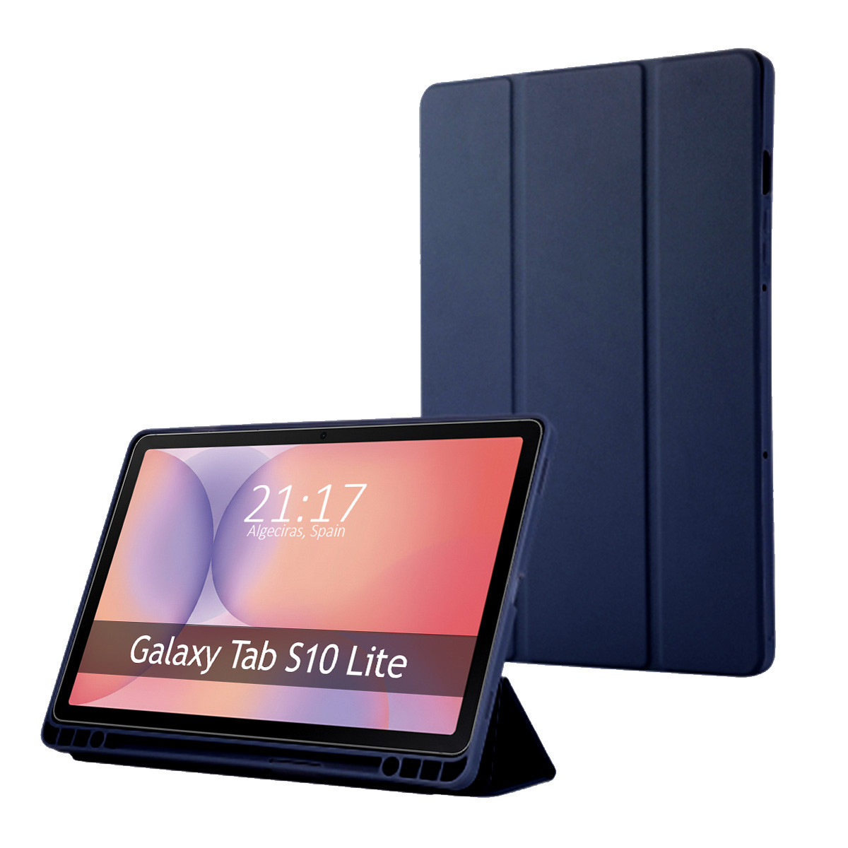 Funda con tapa Smart para Samsung Galaxy Tab S10 Lite color Azul