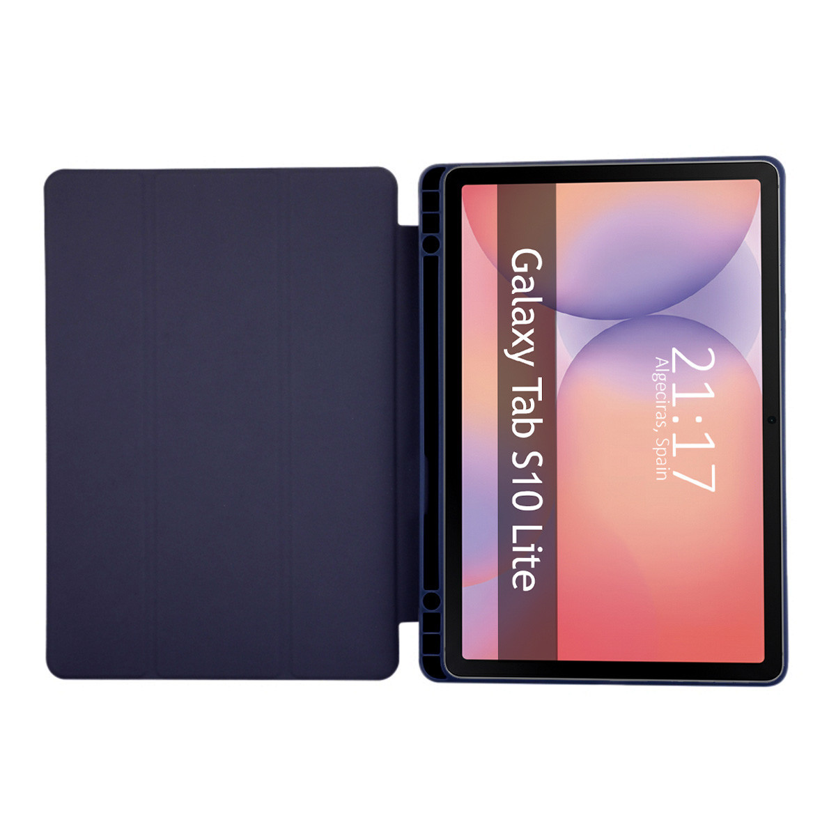 Funda con tapa Smart para Samsung Galaxy Tab S10 Lite color Azul