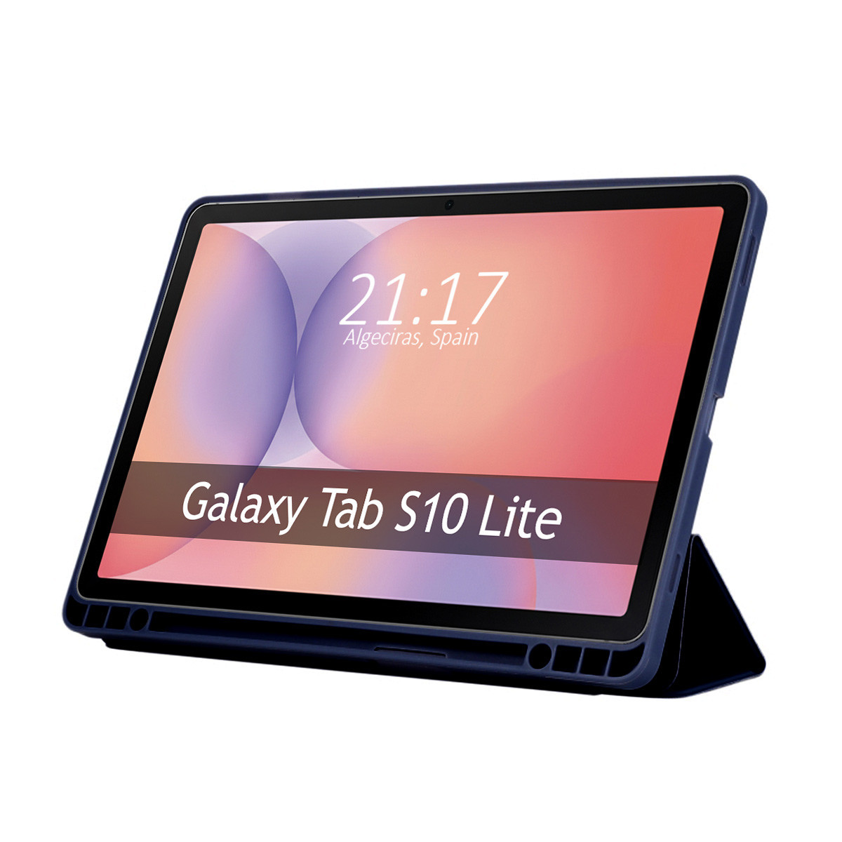 Funda con tapa Smart para Samsung Galaxy Tab S10 Lite color Azul