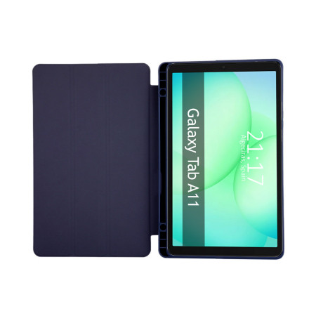Funda con tapa Smart para Samsung Galaxy Tab A11 8.7 color Azul