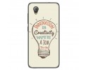 Funda Gel Tpu para Alcatel 1 / Orange Rise 54 / Vodafone Smart E9 Diseño Creativity Dibujos