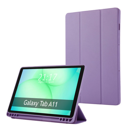 Funda con tapa Smart para Samsung Galaxy Tab A11 8.7 color Morada