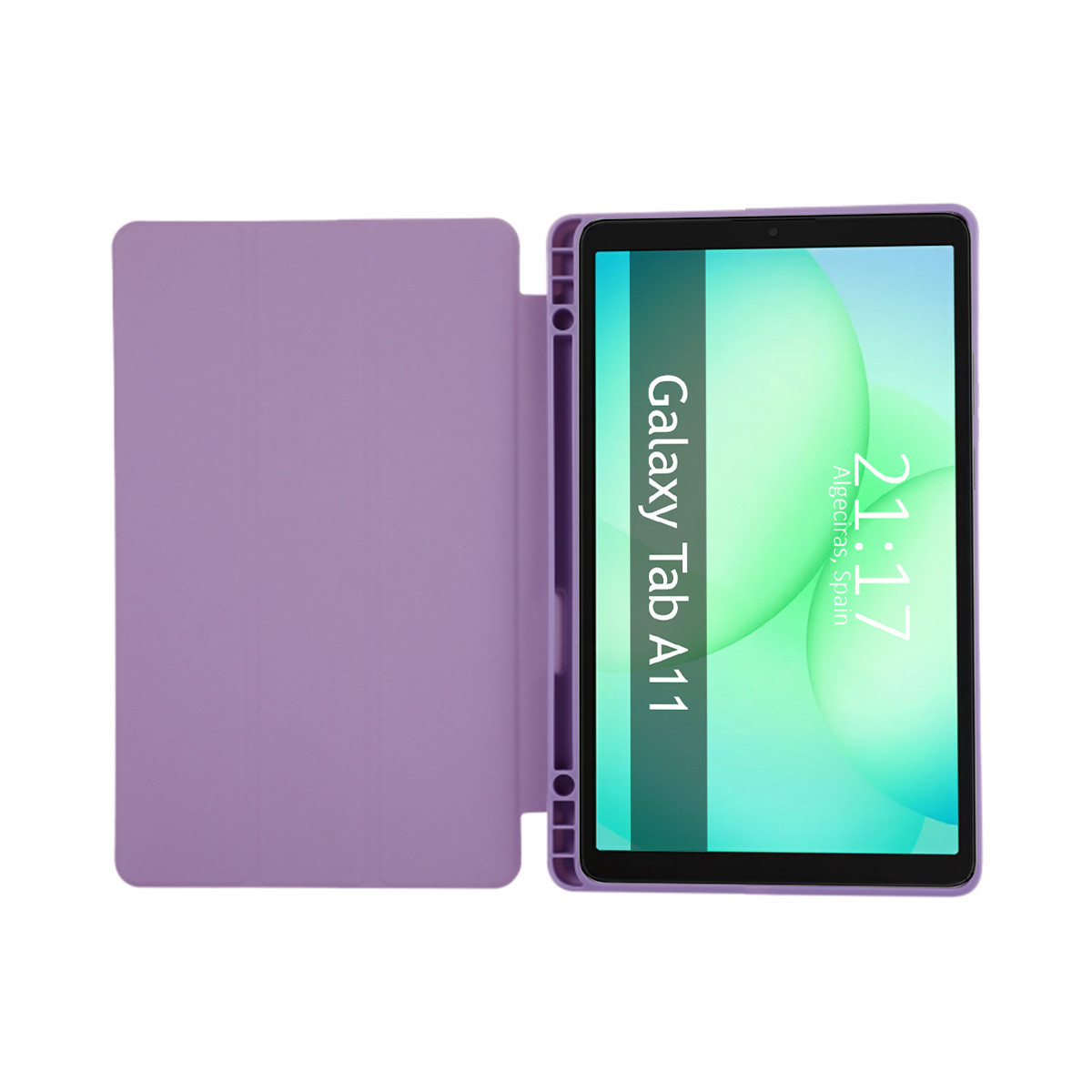Funda con tapa Smart para Samsung Galaxy Tab A11 8.7 color Morada