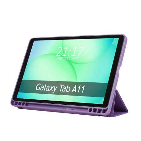 Funda con tapa Smart para Samsung Galaxy Tab A11 8.7 color Morada