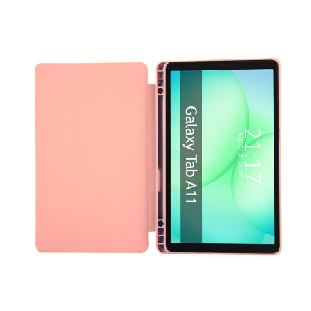 Funda con tapa Smart para Samsung Galaxy Tab A11 8.7 color Rosa