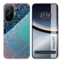 Funda Silicona Transparente para Xiaomi Poco F7 5G diseño Mandala Dibujos