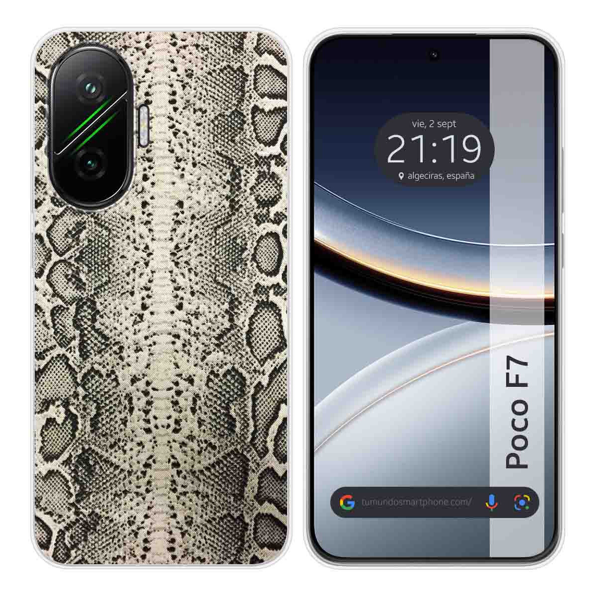 Funda Silicona para Xiaomi Poco F7 5G diseño Animal 01 Dibujos