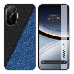Funda Silicona para Xiaomi Poco F7 5G diseño Cuero 02 Dibujos