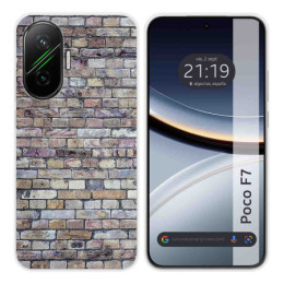 Funda Silicona para Xiaomi Poco F7 5G diseño Ladrillo 02 Dibujos