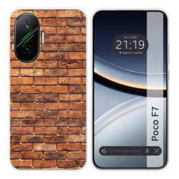 Funda Silicona para Xiaomi Poco F7 5G diseño Ladrillo 04 Dibujos