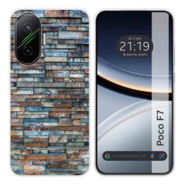 Funda Silicona para Xiaomi Poco F7 5G diseño Ladrillo 05 Dibujos