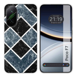 Funda Silicona para Xiaomi Poco F7 5G diseño Mármol 06 Dibujos