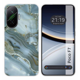 Funda Silicona para Xiaomi Poco F7 5G diseño Mármol 09 Dibujos