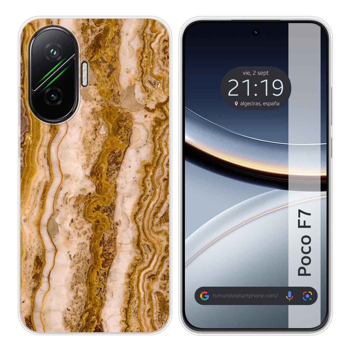 Funda Silicona para Xiaomi Poco F7 5G diseño Mármol 10 Dibujos