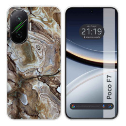 Funda Silicona para Xiaomi Poco F7 5G diseño Mármol 14 Dibujos
