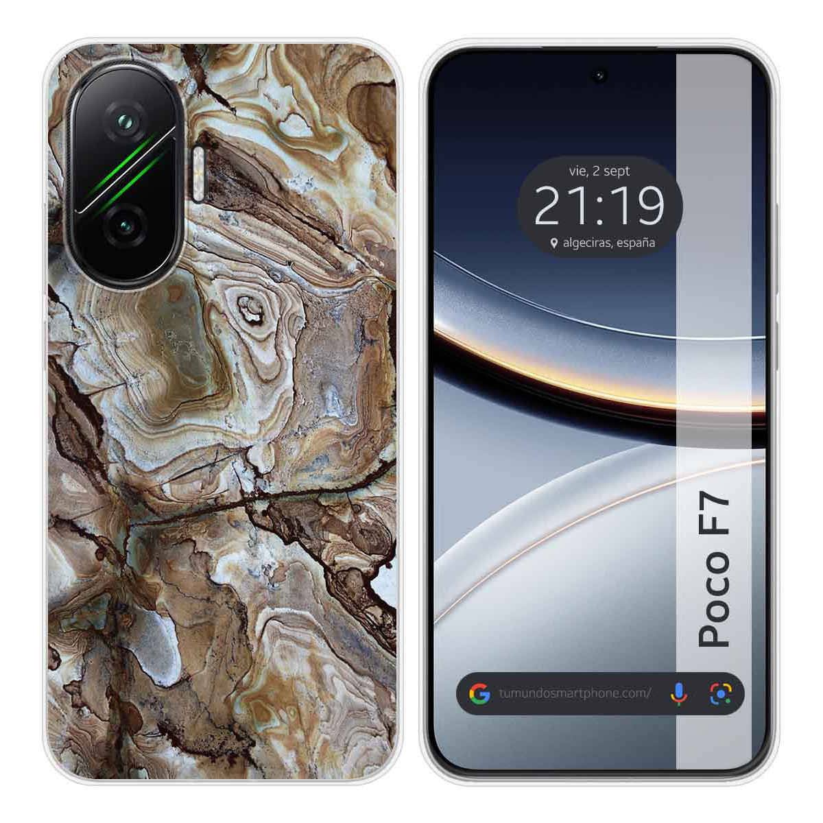 Funda Silicona para Xiaomi Poco F7 5G diseño Mármol 14 Dibujos