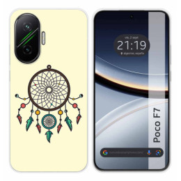 Funda Silicona para Xiaomi Poco F7 5G diseño Atrapasueños Dibujos