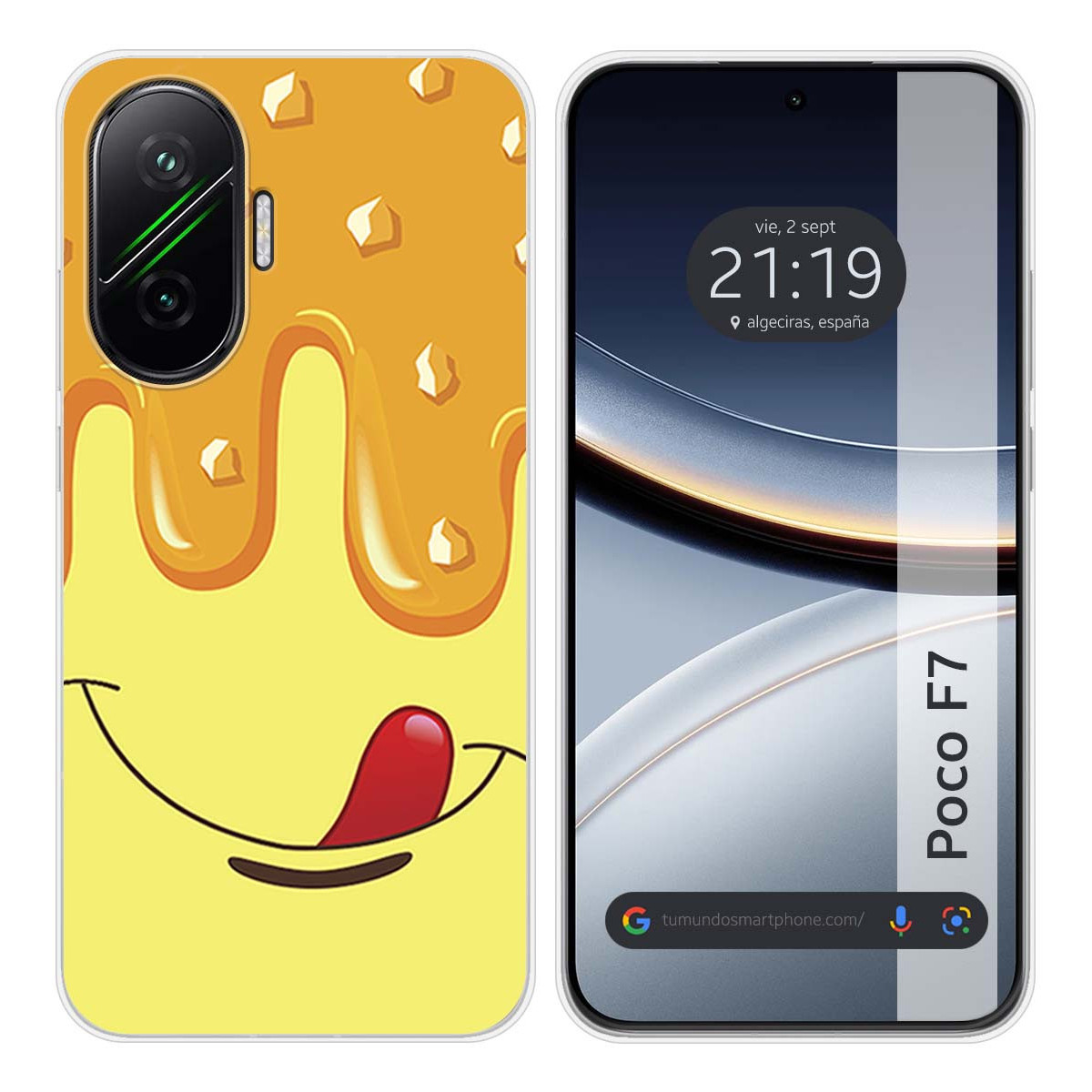 Funda Silicona para Xiaomi Poco F7 5G diseño Helado Vainilla Dibujos