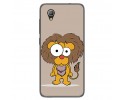 Funda Gel Tpu para Alcatel 1 / Orange Rise 54 / Vodafone Smart E9 Diseño Leon Dibujos