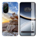 Funda Silicona para Xiaomi Poco F7 5G diseño Sunset Dibujos