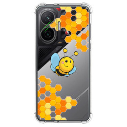 Funda Silicona Antigolpes para Xiaomi Poco F7 5G diseño Abeja Dibujos