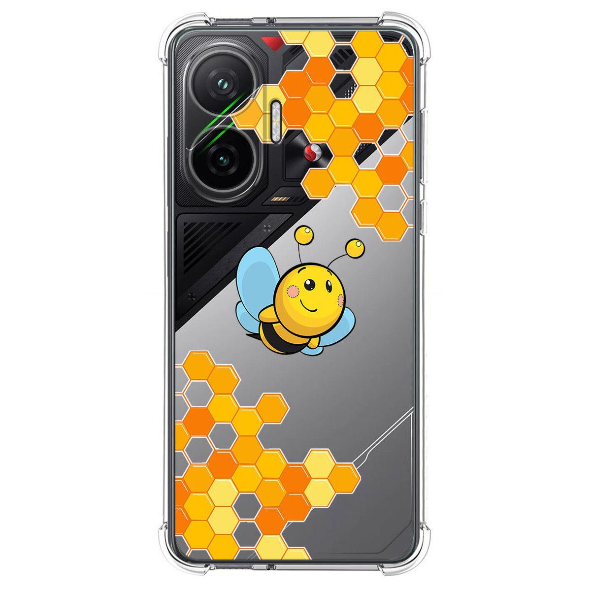 Funda Silicona Antigolpes para Xiaomi Poco F7 5G diseño Abeja Dibujos