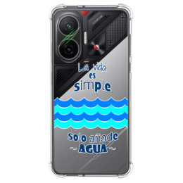 Funda Silicona Antigolpes para Xiaomi Poco F7 5G diseño Agua Dibujos