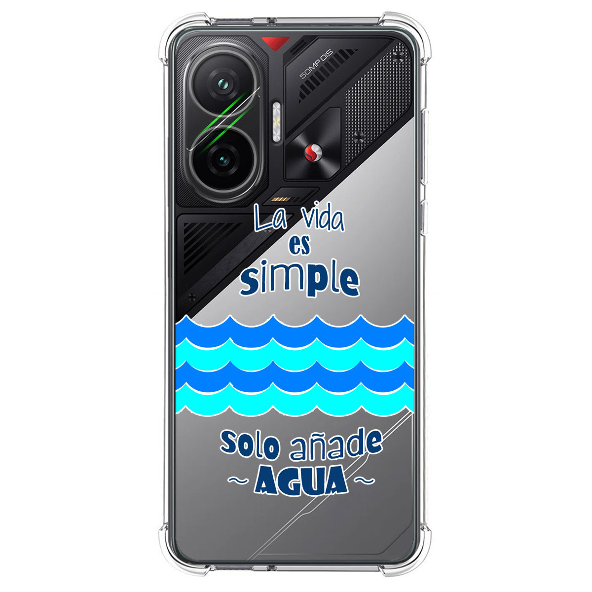 Funda Silicona Antigolpes para Xiaomi Poco F7 5G diseño Agua Dibujos