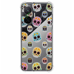 Funda Silicona Antigolpes para Xiaomi Poco F7 5G diseño Catrina Dibujos