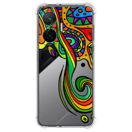 Funda Silicona Antigolpes para Xiaomi Poco F7 5G diseño Colores Dibujos