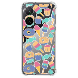 Funda Silicona Antigolpes para Xiaomi Poco F7 5G diseño Dulces 02 Dibujos
