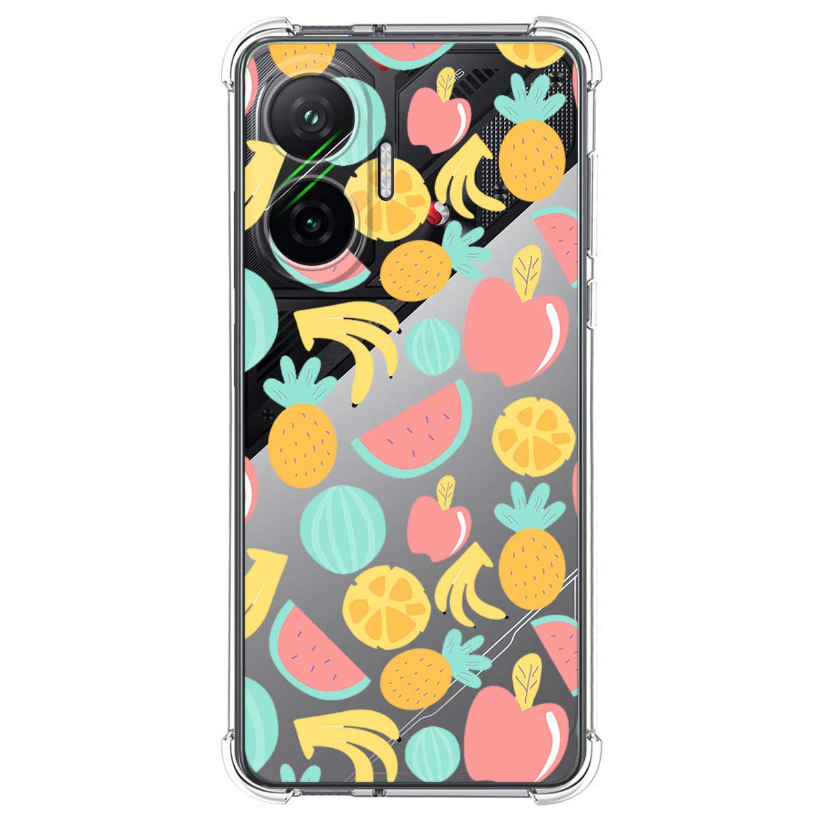 Funda Silicona Antigolpes para Xiaomi Poco F7 5G diseño Frutas 02 Dibujos