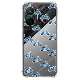Funda Silicona Antigolpes para Xiaomi Poco F7 5G diseño Scooter Dibujos