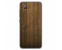 Funda Gel Tpu para Alcatel 1 / Orange Rise 54 / Vodafone Smart E9 Diseño Madera Dibujos