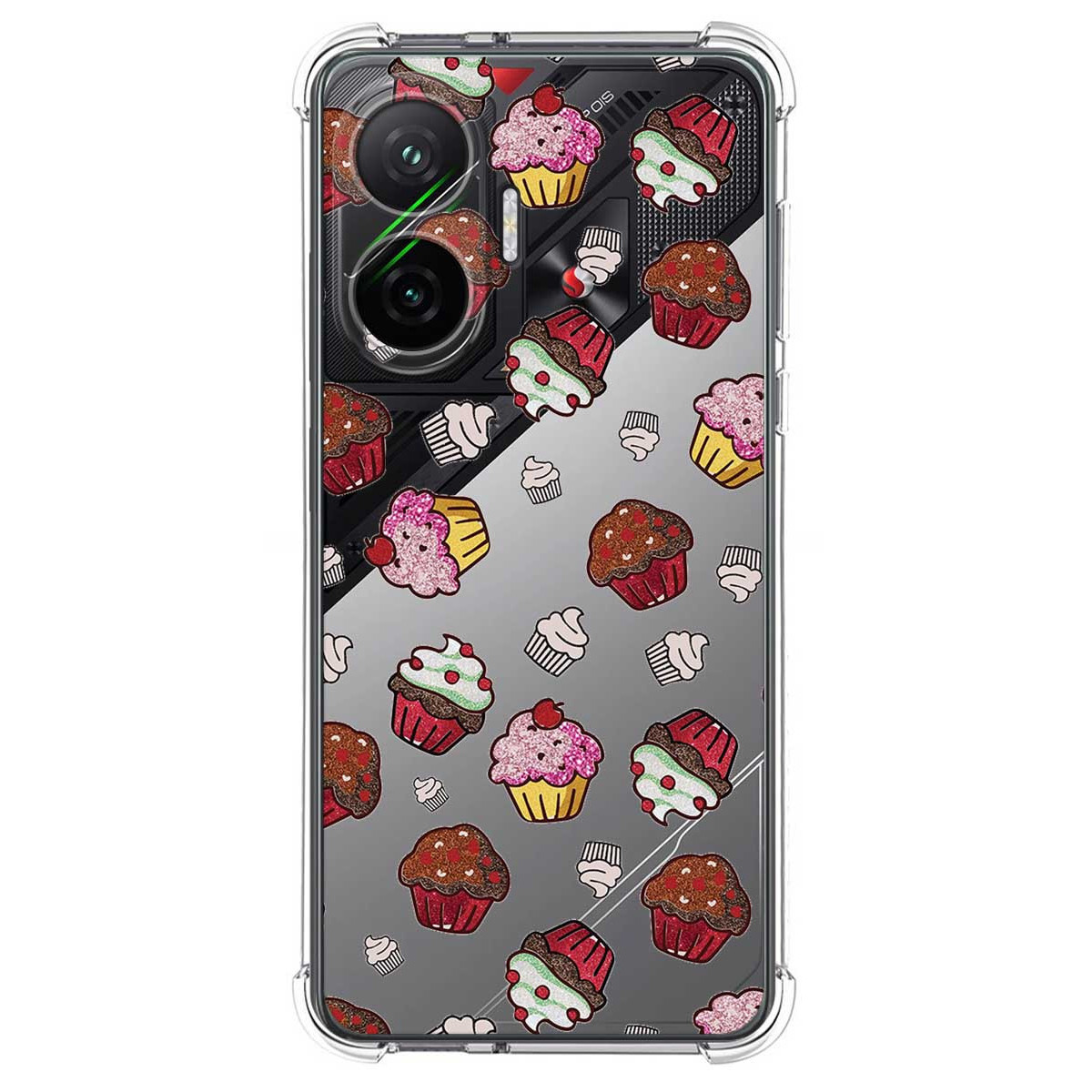 Funda Silicona Antigolpes para Xiaomi Poco F7 5G diseño Muffins Dibujos