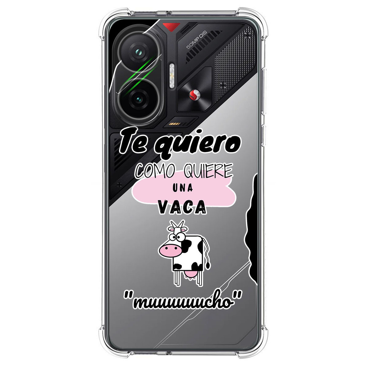 Funda Silicona Antigolpes para Xiaomi Poco F7 5G diseño Vaca Dibujos