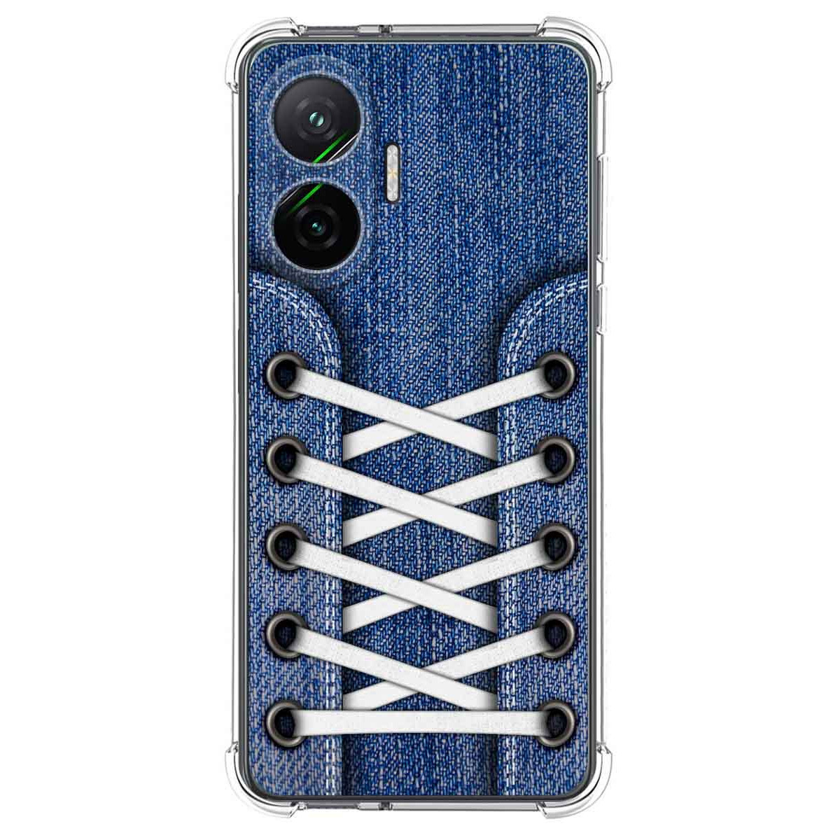Funda Silicona Antigolpes para Xiaomi Poco F7 5G diseño Zapatillas 01 Dibujos