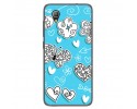Funda Gel Tpu para Alcatel 1 / Orange Rise 54 / Vodafone Smart E9 Diseño Mariposas Dibujos