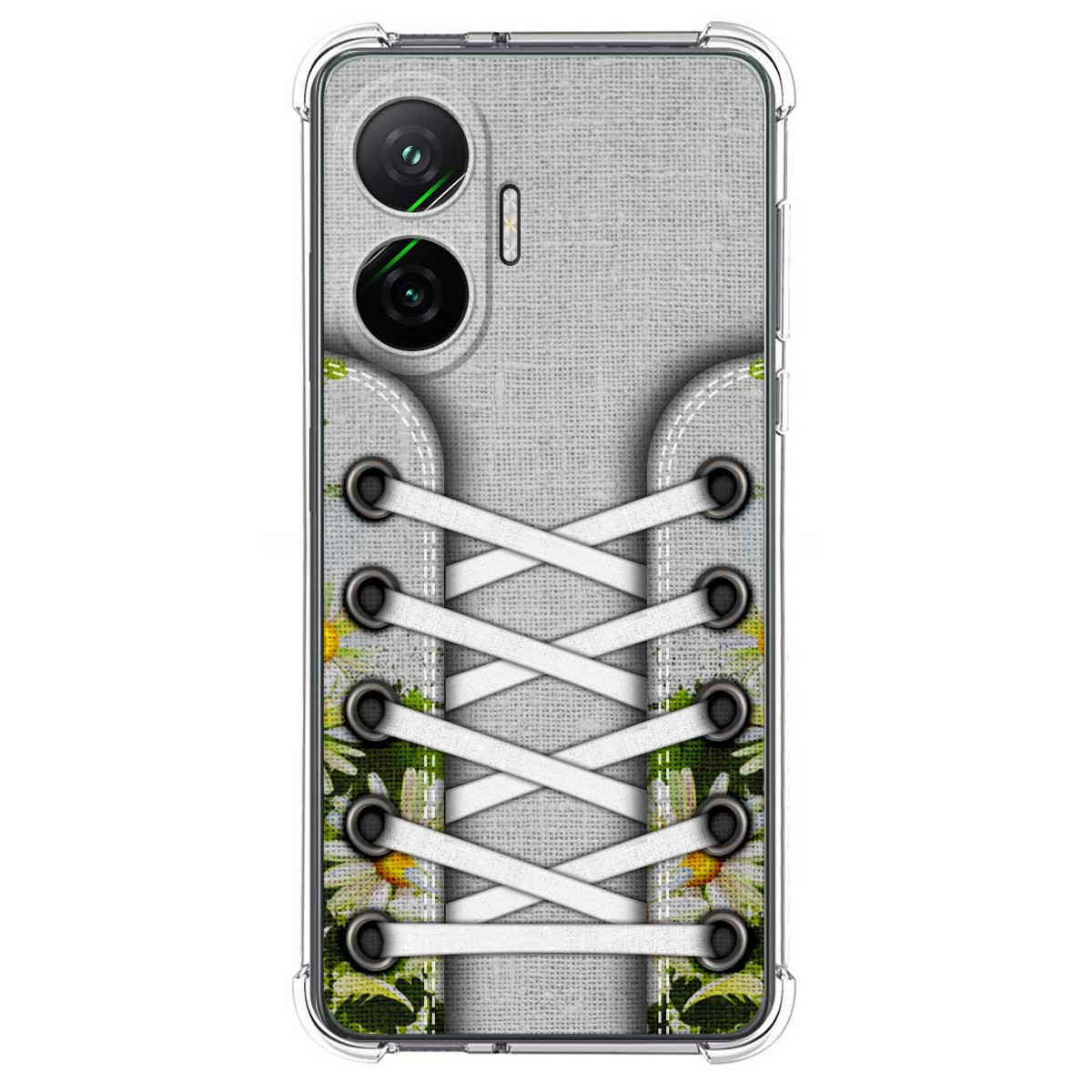 Funda Silicona Antigolpes para Xiaomi Poco F7 5G diseño Zapatillas 08 Dibujos