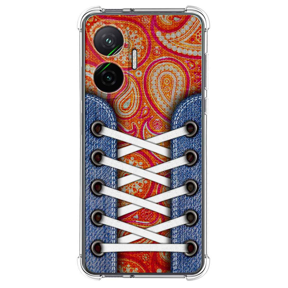 Funda Silicona Antigolpes para Xiaomi Poco F7 5G diseño Zapatillas 10 Dibujos