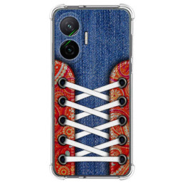 Funda Silicona Antigolpes para Xiaomi Poco F7 5G diseño Zapatillas 11 Dibujos
