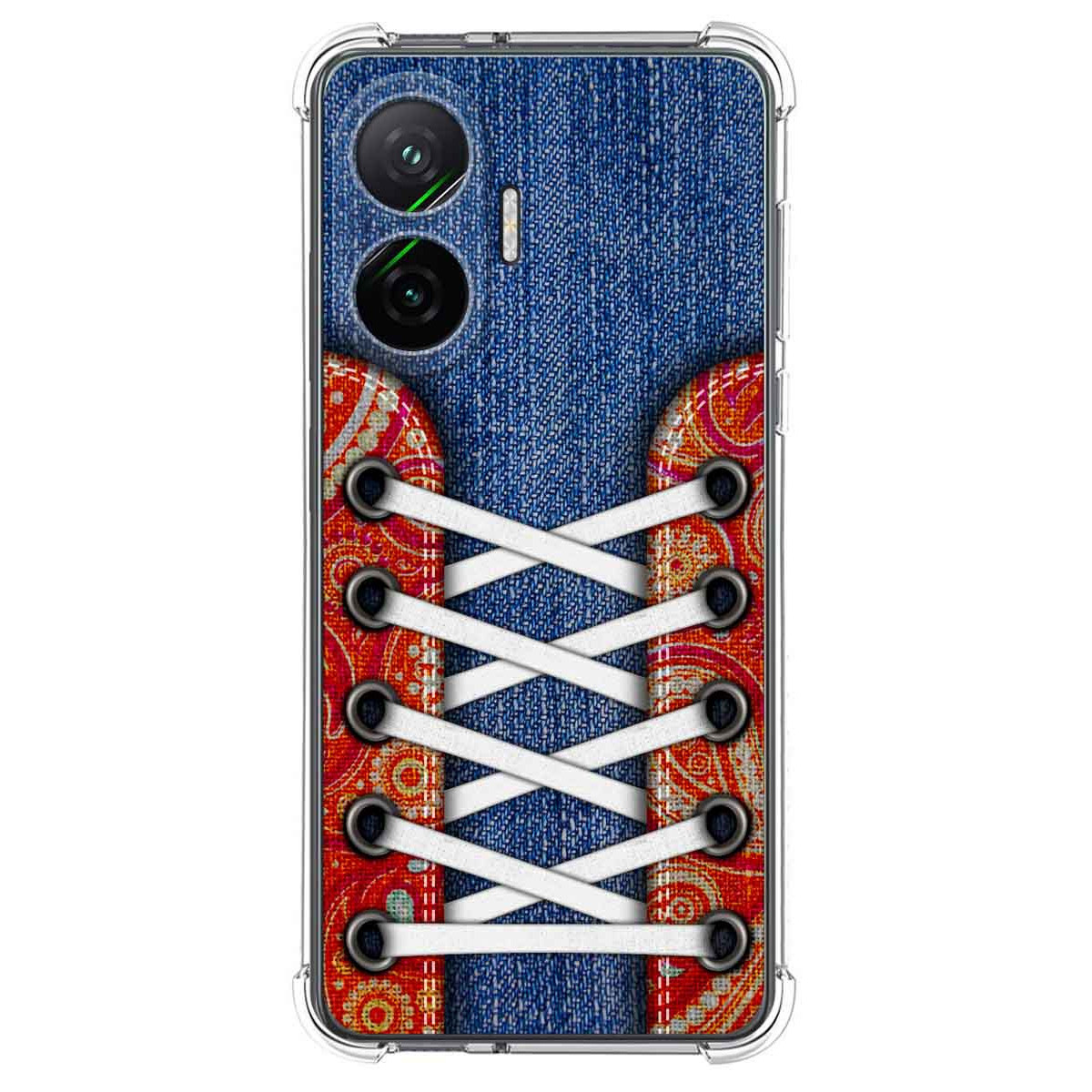 Funda Silicona Antigolpes para Xiaomi Poco F7 5G diseño Zapatillas 11 Dibujos